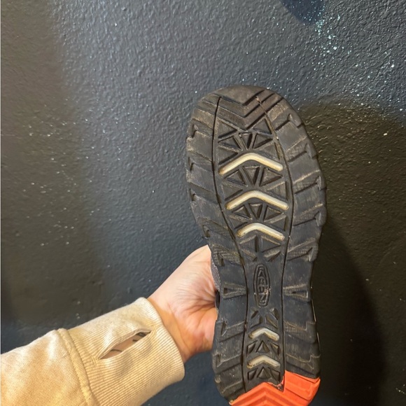 Kids Keen Grey Orange Newport Neo H2 Waterproof Sandals Size 5 - Picture 8 of 8